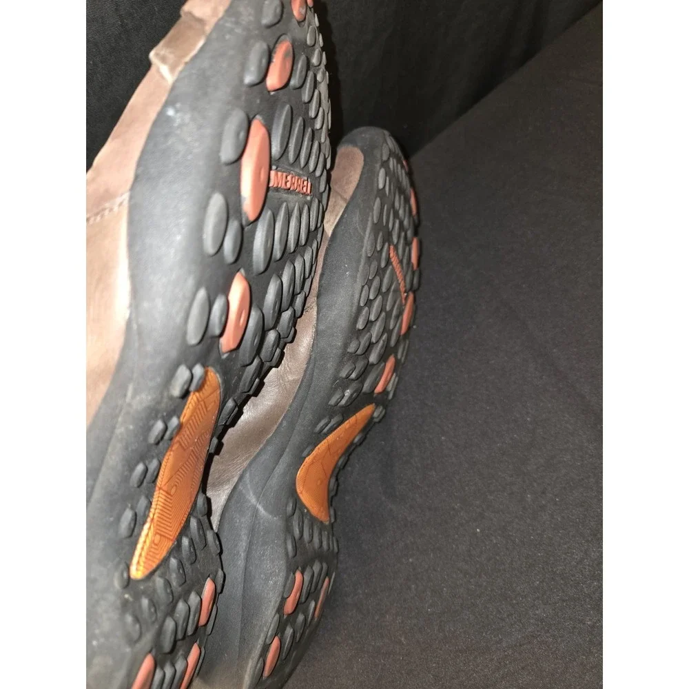 Merrell Eden MJ Mary Jane Multi Brown Ortholite Low Wedge‎ Shoes Women's Size 9